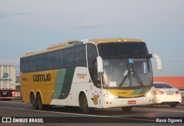 Empresa Gontijo de Transportes 14465 na cidade de Vitória da Conquista, Bahia, Brasil, por Rava Ogawa. ID da foto: 11720026.