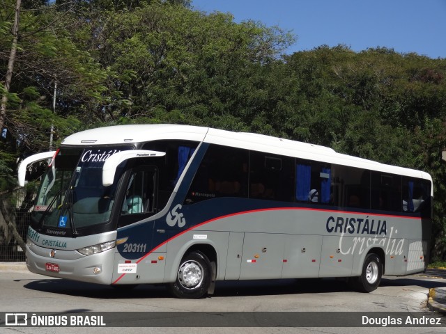 Expresso Cristália 203111 na cidade de São Paulo, São Paulo, Brasil, por Douglas Andrez. Número da foto: #11719435.