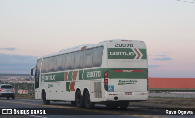 Empresa Gontijo de Transportes 20070 na cidade de Vitória da Conquista, Bahia, Brasil, por Rava Ogawa. ID da foto: 11720023.