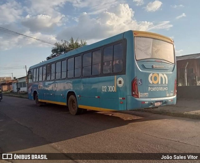 JTP Transportes - COM Porto Velho 02.100 na cidade de Porto Velho, Rondônia, Brasil, por João Sales Vitor. Número da foto: #11718954.