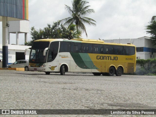 Empresa Gontijo de Transportes 16040 na cidade de Caruaru, Pernambuco, Brasil, por Lenilson da Silva Pessoa. ID da foto: 11719840.