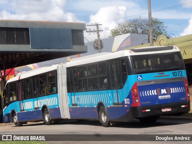 Metrobus 1072 na cidade de Goiânia, Goiás, Brasil, por Douglas Andrez. Número da foto: #11719771.