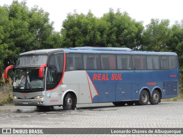 Real Sul Turismo 2008192 na cidade de Santa Maria da Vitória, Bahia, Brasil, por Leonardo Chaves de Albuquerque. Número da foto: #11720069.