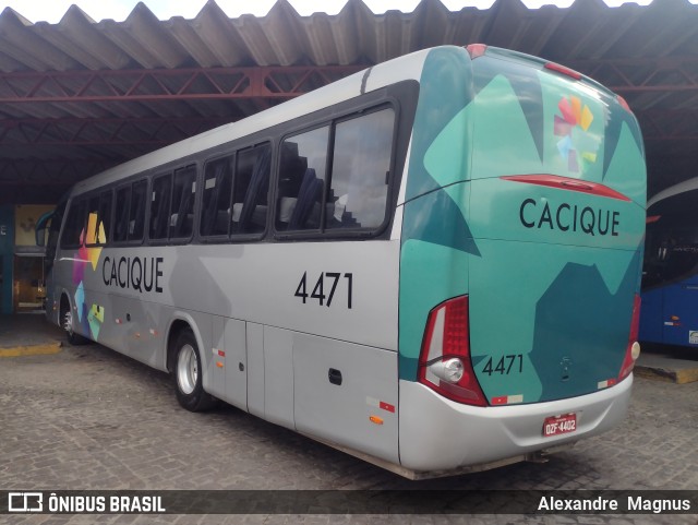 Cacique Transportes 4471 na cidade de Vitória da Conquista, Bahia, Brasil, por Alexandre  Magnus. Número da foto: #11723143.