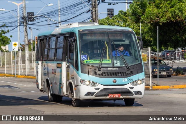 Empresa Santa Maria 20599 na cidade de Fortaleza, Ceará, Brasil, por Arianderso Melo. ID da foto: 11721725.