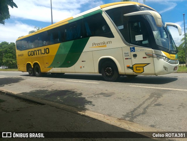 Empresa Gontijo de Transportes 19420 na cidade de Ipatinga, Minas Gerais, Brasil, por Celso ROTA381. Número da foto: #11721149.