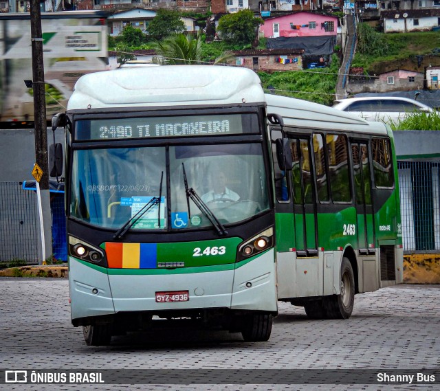 Mobibrasil São Lourenço >>> Mobi-PE 2.463 na cidade de Recife, Pernambuco, Brasil, por Shanny Bus. Número da foto: #11720700.