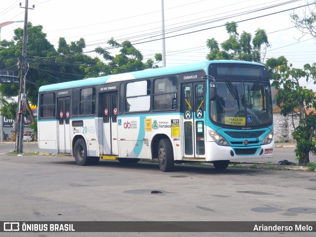 Empresa Santa Maria 20486 na cidade de Fortaleza, Ceará, Brasil, por Arianderso Melo. ID da foto: 11721589.