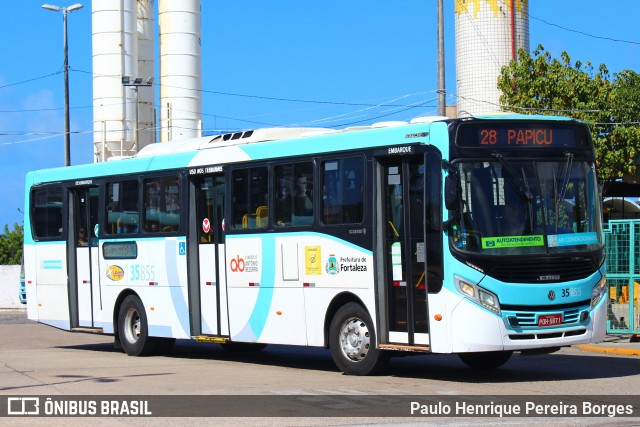 Rota Sol > Vega Transporte Urbano 35855 na cidade de Fortaleza, Ceará, Brasil, por Paulo Henrique Pereira Borges. ID da foto: 11722418.