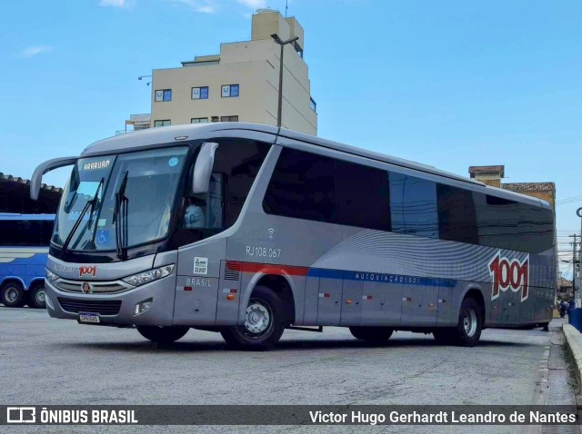 Auto Viação 1001 RJ 108.067 na cidade de Macaé, Rio de Janeiro, Brasil, por Victor Hugo Gerhardt Leandro de Nantes. ID da foto: 11721693.