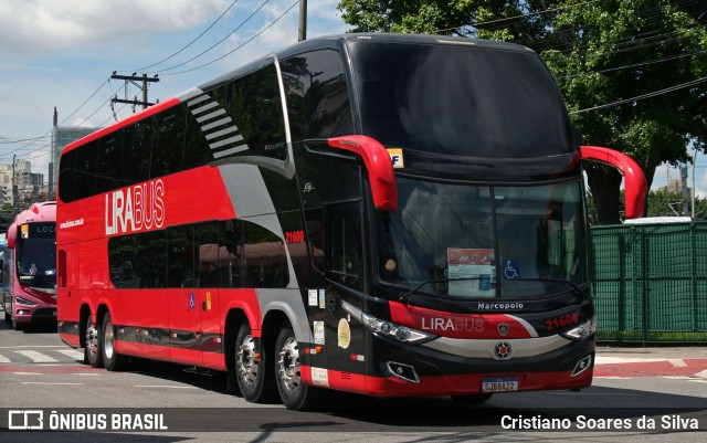 Lirabus 21600 na cidade de São Paulo, São Paulo, Brasil, por Cristiano Soares da Silva. ID da foto: 11722828.