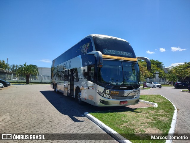 Gold Turismo e Fretamento 9000 na cidade de Vitória, Espírito Santo, Brasil, por Marcos Demetrio. Número da foto: #11721344.