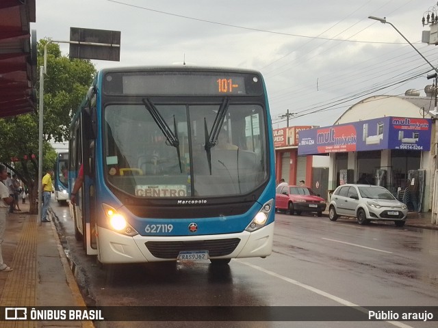 TCMR - Transporte Coletivo Marechal Rondon 627119 na cidade de Rondonópolis, Mato Grosso, Brasil, por Públio Araujo. Número da foto: #11720875.