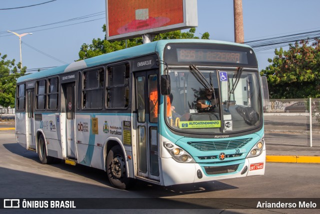 Empresa Santa Maria 20449 na cidade de Fortaleza, Ceará, Brasil, por Arianderso Melo. ID da foto: 11721498.