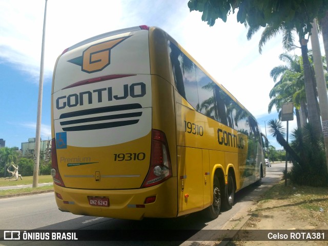 Empresa Gontijo de Transportes 19310 na cidade de Ipatinga, Minas Gerais, Brasil, por Celso ROTA381. ID da foto: 11721172.