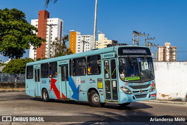 Empresa Santa Maria 20338 na cidade de Fortaleza, Ceará, Brasil, por Arianderso Melo. ID da foto: 11721448.