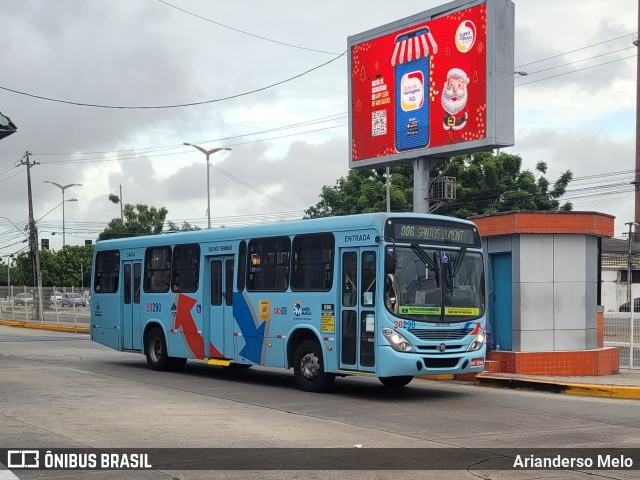 Empresa Santa Maria 20290 na cidade de Fortaleza, Ceará, Brasil, por Arianderso Melo. ID da foto: 11721434.