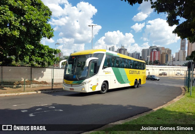 Empresa Gontijo de Transportes 18045 na cidade de Ribeirão Preto, São Paulo, Brasil, por Josimar Gomes Simoes. ID da foto: 11720979.