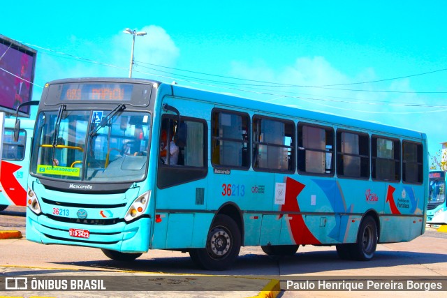 Viação Santa Cecília 36213 na cidade de Fortaleza, Ceará, Brasil, por Paulo Henrique Pereira Borges. Número da foto: #11722422.