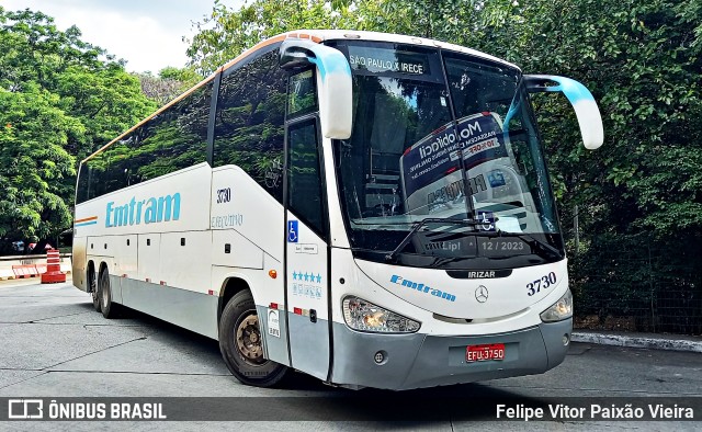Emtram 3730 na cidade de São Paulo, São Paulo, Brasil, por Felipe Vitor Paixão Vieira. Número da foto: #11724488.