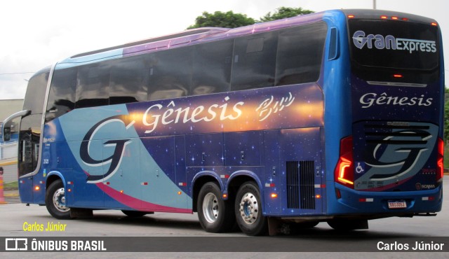 LP Gênesis Bus 2321 na cidade de Goiânia, Goiás, Brasil, por Carlos Júnior. ID da foto: 11725129.