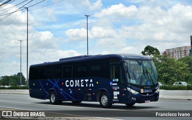 Viação Cometa 723238 na cidade de São Paulo, São Paulo, Brasil, por Francisco Ivano. ID da foto: 11726095.