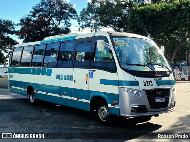 Viação Jacareí 5213 na cidade de São José dos Campos, São Paulo, Brasil, por Robson Prado. Número da foto: #11724204.