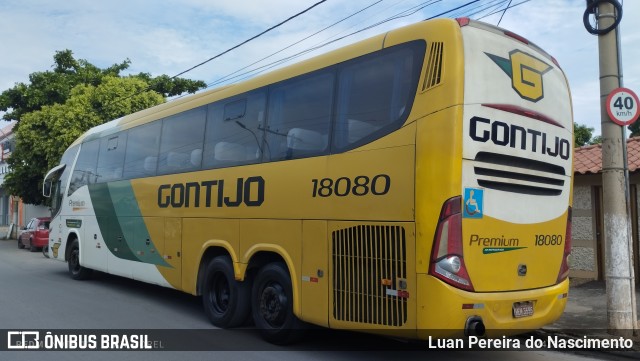 Empresa Gontijo de Transportes 18080 na cidade de Pirapora, Minas Gerais, Brasil, por Luan Pereira do Nascimento. Número da foto: #11724916.