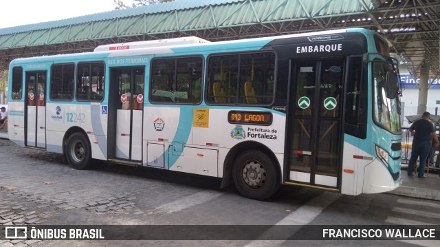Auto Viação São José 12242 na cidade de Fortaleza, Ceará, Brasil, por FRANCISCO WALLACE. Número da foto: #11723913.