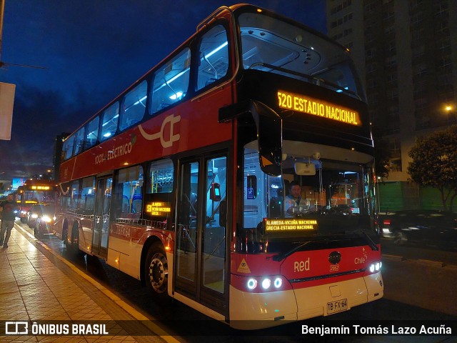 Metbus 2062 na cidade de Estación Central, Santiago, Metropolitana de Santiago, Chile, por Benjamín Tomás Lazo Acuña. ID da foto: 11724065.