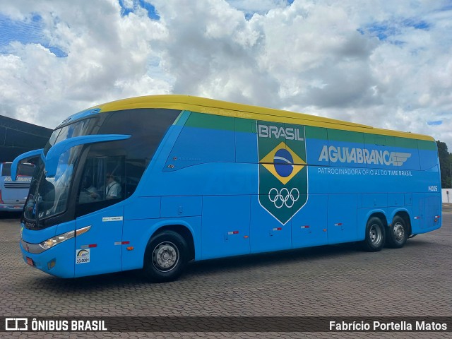 Viação Águia Branca 14005 na cidade de Vitória da Conquista, Bahia, Brasil, por Fabrício Portella Matos. Número da foto: #11724888.