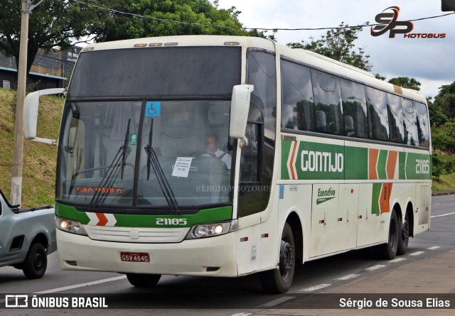 Empresa Gontijo de Transportes 21185 na cidade de Campinas, São Paulo, Brasil, por Sérgio de Sousa Elias. ID da foto: 11728328.