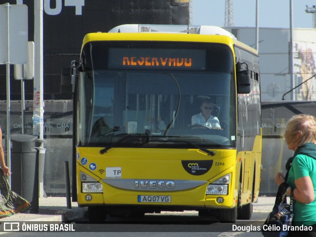 TST - Transportes Sul do Tejo 2246 na cidade de Almada, Setúbal, Portugal, por Douglas Célio Brandao. ID da foto: 11727616.