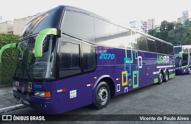 Ligatur Viagens 2070 na cidade de Aparecida, São Paulo, Brasil, por Vicente de Paulo Alves. Número da foto: #11728061.