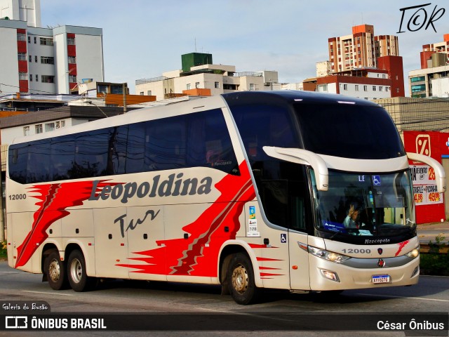Leopoldina Turismo 12000 na cidade de Belo Horizonte, Minas Gerais, Brasil, por César Ônibus. Número da foto: #11727790.