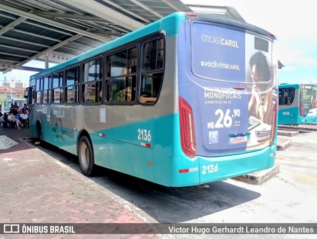SIT Macaé Transportes 2136 na cidade de Macaé, Rio de Janeiro, Brasil, por Victor Hugo Gerhardt Leandro de Nantes. Número da foto: #11727999.