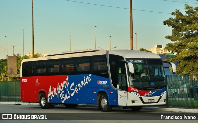 Airport Bus Service 37308 na cidade de São Paulo, São Paulo, Brasil, por Francisco Ivano. ID da foto: 11727954.