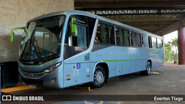 Viação Garcia 83416 na cidade de Apucarana, Paraná, Brasil, por Everton Tiago. ID da foto: 11728416.