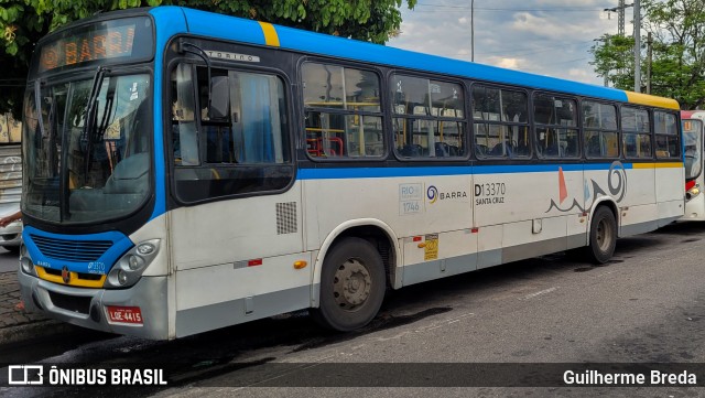 Transportes Barra D13370 na cidade de Rio de Janeiro, Rio de Janeiro, Brasil, por Guilherme Breda. Número da foto: #11728752.