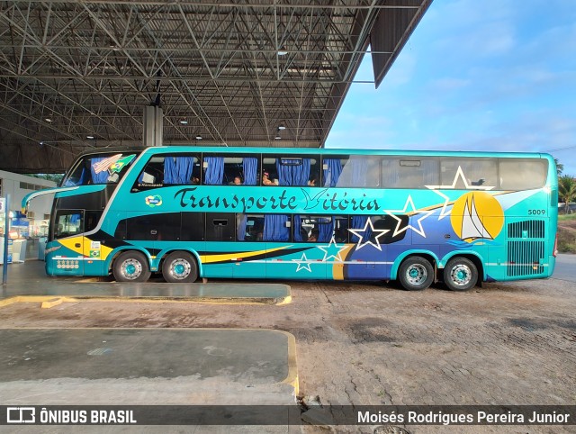 Transporte Vitória 5009 na cidade de São Luís, Maranhão, Brasil, por Moisés Rodrigues Pereira Junior. Número da foto: #11727971.