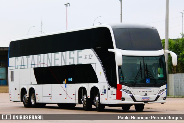 Auto Viação Catarinense 321309 na cidade de Curitiba, Paraná, Brasil, por Paulo Henrique Pereira Borges. Número da foto: #11727837.