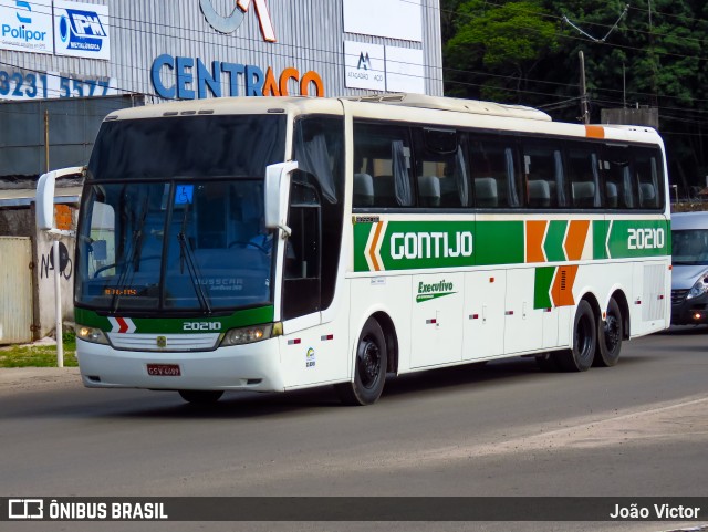 Empresa Gontijo de Transportes 20210 na cidade de Ilhéus, Bahia, Brasil, por João Victor. ID da foto: 11727565.