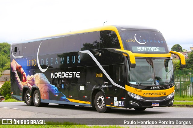 Expresso Nordeste 59120 na cidade de Resende, Rio de Janeiro, Brasil, por Paulo Henrique Pereira Borges. Número da foto: #11727893.