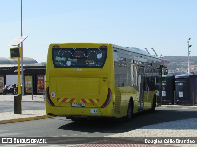 TST - Transportes Sul do Tejo 2291 na cidade de Almada, Setúbal, Portugal, por Douglas Célio Brandao. ID da foto: 11727618.