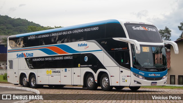 VUSC - Viação União Santa Cruz 4900 na cidade de Joinville, Santa Catarina, Brasil, por Vinicius Petris. Número da foto: #11728788.