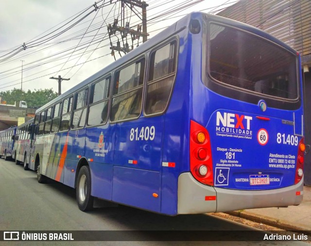 Next Mobilidade - ABC Sistema de Transporte 81.409 na cidade de Mauá, São Paulo, Brasil, por Adriano Luis. Número da foto: #11731428.