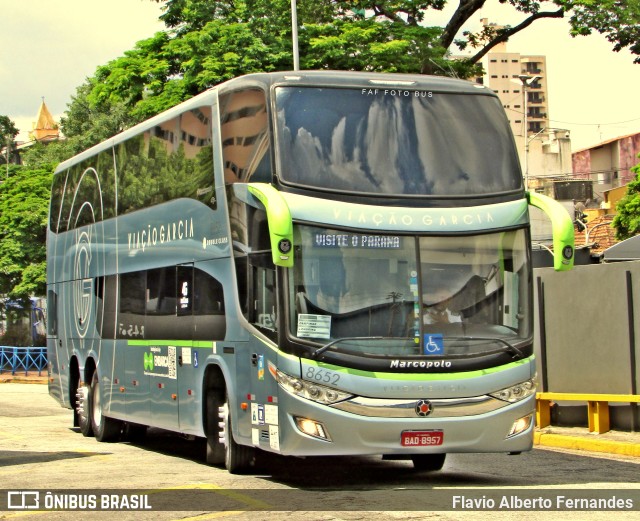 Viação Garcia 8652 na cidade de Sorocaba, São Paulo, Brasil, por Flavio Alberto Fernandes. ID da foto: 11730510.