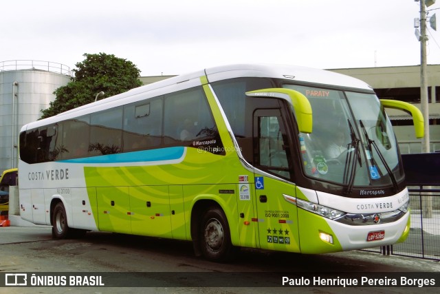 Costa Verde Transportes RJ 217.013 na cidade de Rio de Janeiro, Rio de Janeiro, Brasil, por Paulo Henrique Pereira Borges. Número da foto: #11730882.