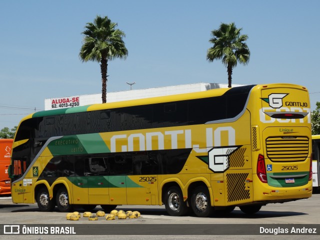 Empresa Gontijo de Transportes 25025 na cidade de Goiânia, Goiás, Brasil, por Douglas Andrez. ID da foto: 11730783.