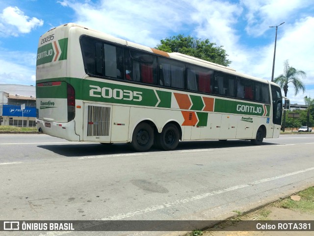 Empresa Gontijo de Transportes 20035 na cidade de Ipatinga, Minas Gerais, Brasil, por Celso ROTA381. ID da foto: 11729721.